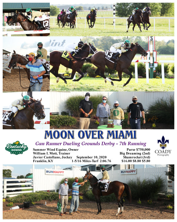 MOON OVER MIAMI - Gun Runner Dueling Grounds Derby - 7th Running - 09-10-20 - R09 - KD