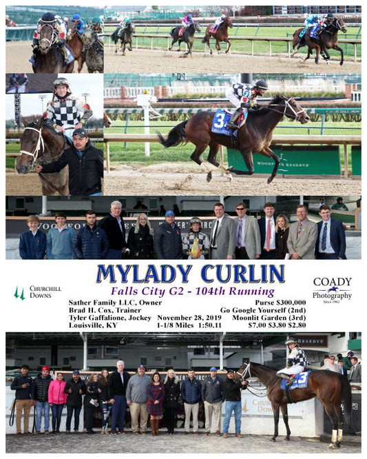 MYLADY CURLIN - Falls City G2 - 104th Running - 11-28-19 - R09 - CD