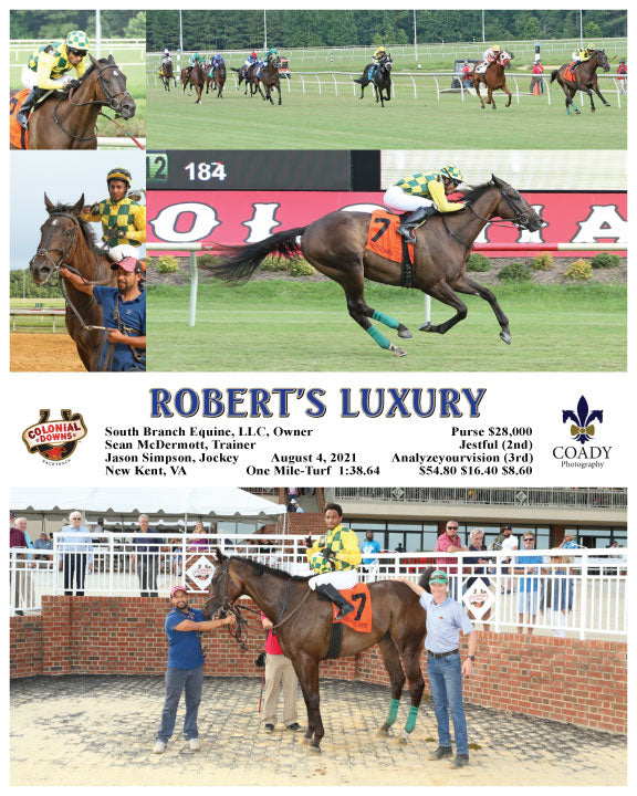 ROBERT'S LUXURY  - 08-04-21 - R09 - CNL