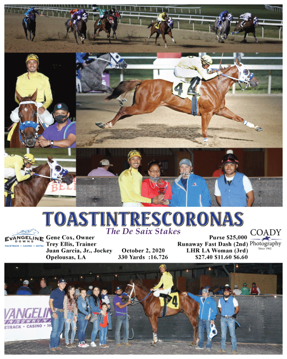 TOASTINTRESCORONAS - The De Saix Stakes - 10-02-20 - R09 - EVD