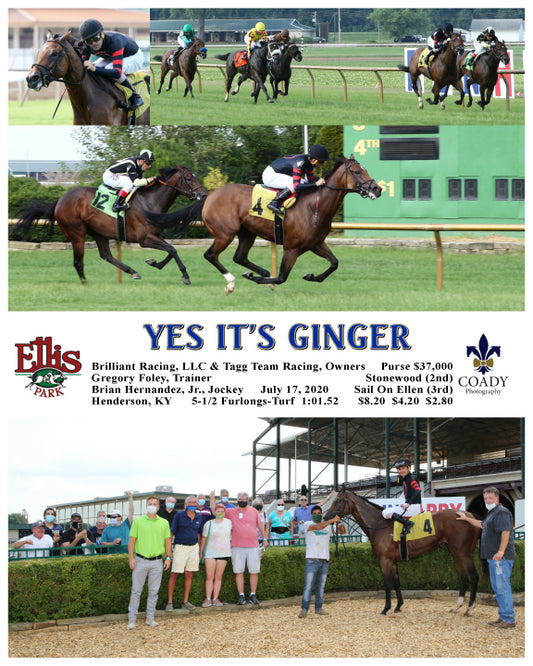 YES IT'S GINGER - 07-17-20 - R09 - ELP