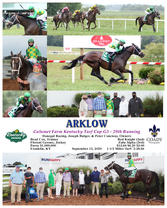 ARKLOW - Calumet Farm Kentucky Turf Cup G3 - 29th Running - 09-12-20 - R10 - KD