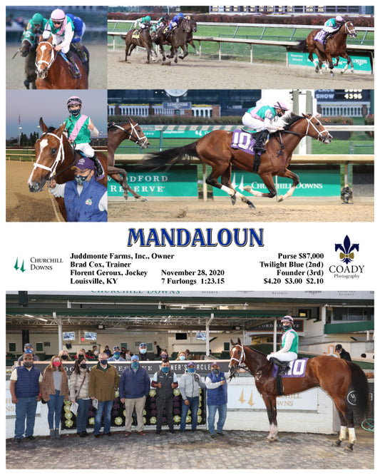 MANDALOUN - 11-28-20 - R10 - CD