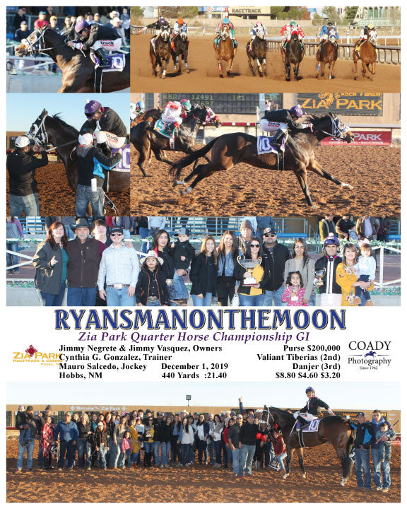 RYANSMANONTHEMOON - Zia Park Quarter Horse Championship GI - 12-01-19 - R10 - ZIA