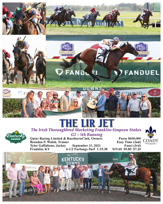 THE LIR JET - The Irish Thoroughbred Marketing Franklin-Simpson Stakes - G2 - 5th Running - 09-11-21 - R10 - KD