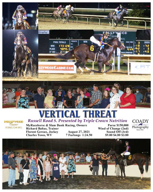 VERTICAL THREAT - Russell Road S. Presented by Triple Crown Nutrition - 08-27-21 - R10 - CT