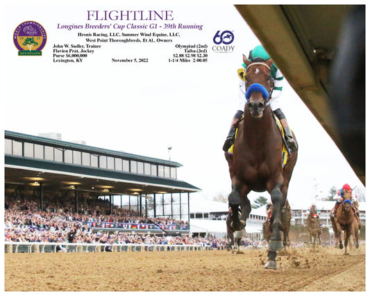 FLIGHTLINE - Longines Breeders' Cup Classic G1 - 39th Running - 11-05-22 - R11 - KEE - Action 04