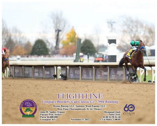 FLIGHTLINE - Longines Breeders' Cup Classic G1 - 39th Running - 11-05-22 - R11 - KEE - Action 05