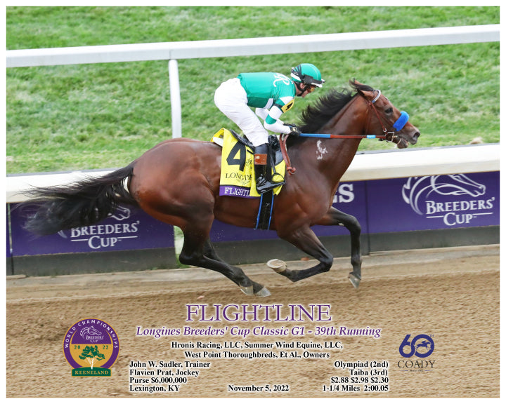 FLIGHTLINE - Longines Breeders' Cup Classic G1 - 39th Running - 11-05-22 - R11 - KEE - Action 07