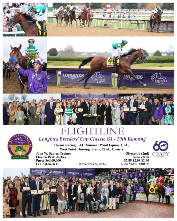 FLIGHTLINE - Longines Breeders' Cup Classic G1 - 39th Running - 11-05-22 - R11 - KEE - Composite 1