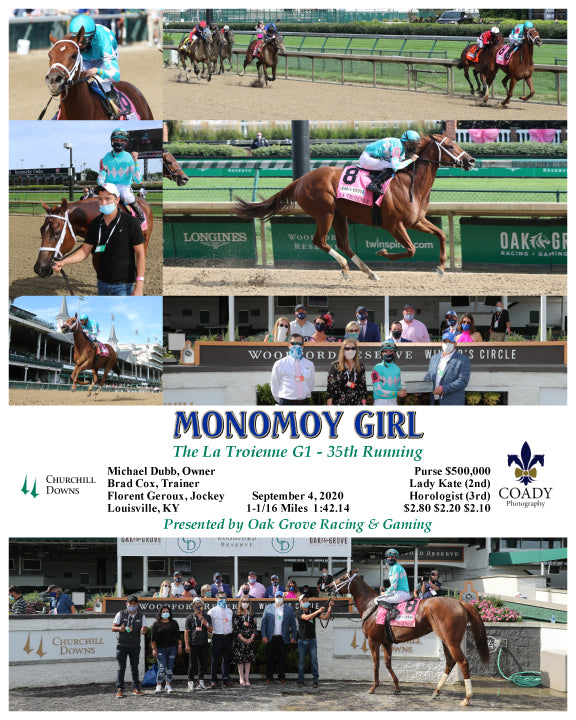 MONOMOY GIRL - The La Troienne G1 - 35th Running - 09-04-20 - R11 - CD