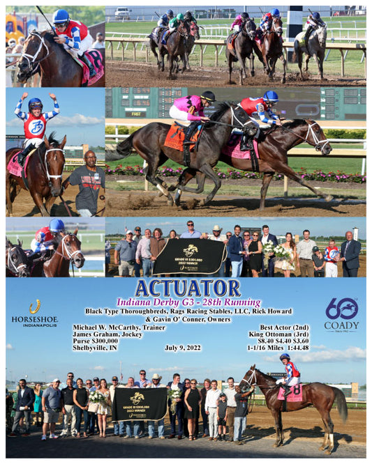 ACTUATOR - Indiana Derby G3 - 28th Running - 07-09-22 - R12 - IND