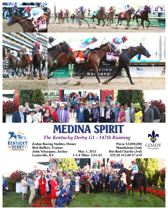 MEDINA SPIRIT - The Kentucky Derby G1 - 147th Running - 05-01-21 - R12 - CD - Composite 1