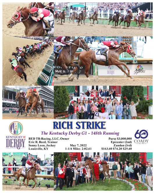 RICH STRIKE - The Kentucky Derby - 148th Running - 05-07-22 - R12 - CD - Composite