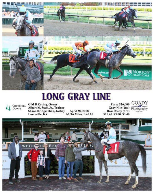 LONG GRAY LINE - 042818 - Race 02 - CD