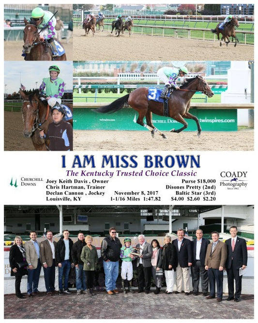 I AM MISS BROWN - 110817 - Race 04 - CD - G