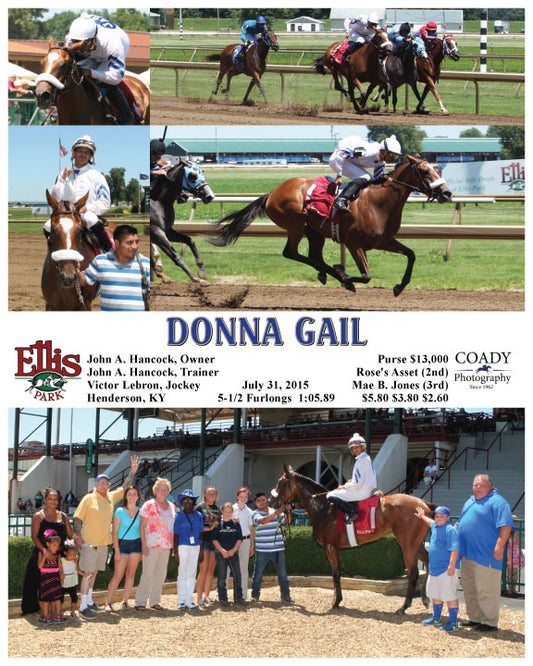 Donna Gail - 073115 - Race 02 - ELP