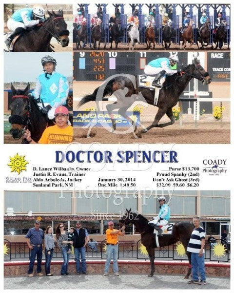 Doctor Spencer - 013014 - Race 05 - SUN