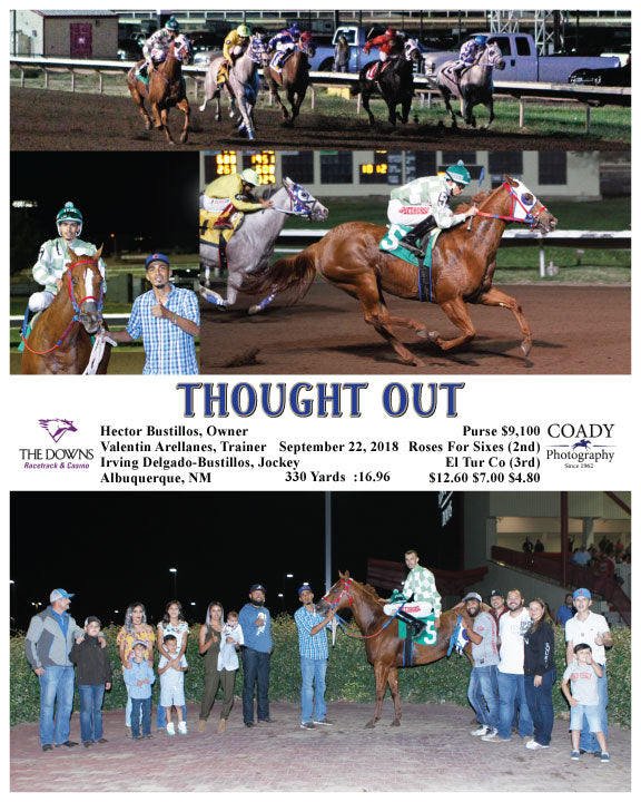 THOUGHT OUT - 092218 - Race 10 - ALB