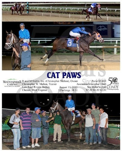 CAT PAWS - 081312 - Race 10