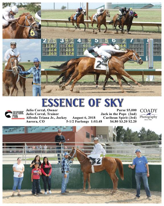 ESSENCE OF SKY - 080618 - Race 04 - ARP
