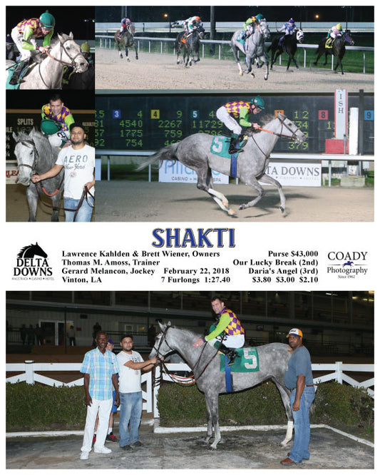 SHAKTI - 022218 - Race 08 - DED