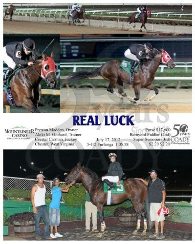 REAL LUCK - 071712 - Race 06