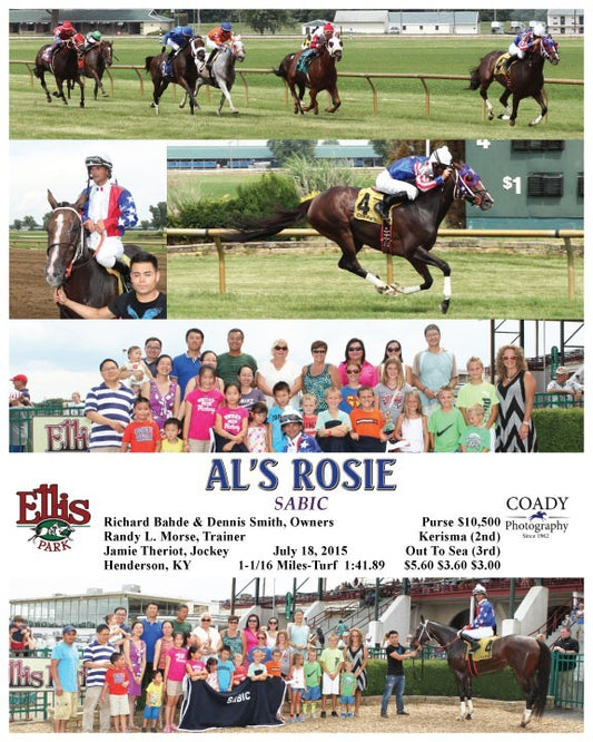 Al's Rosie - 071815 - Race 05 - ELP