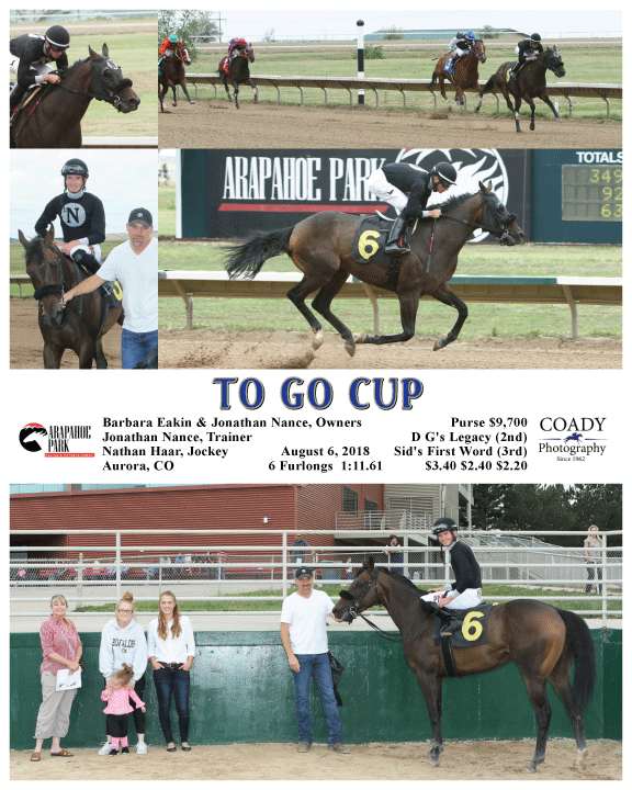 TO GO CUP - 080618 - Race 01 - ARP