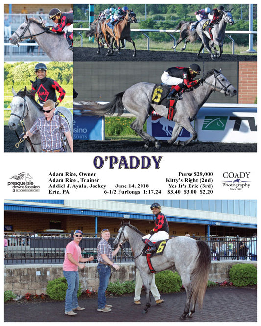 O'PADDY - 061418 - Race 07 - PID