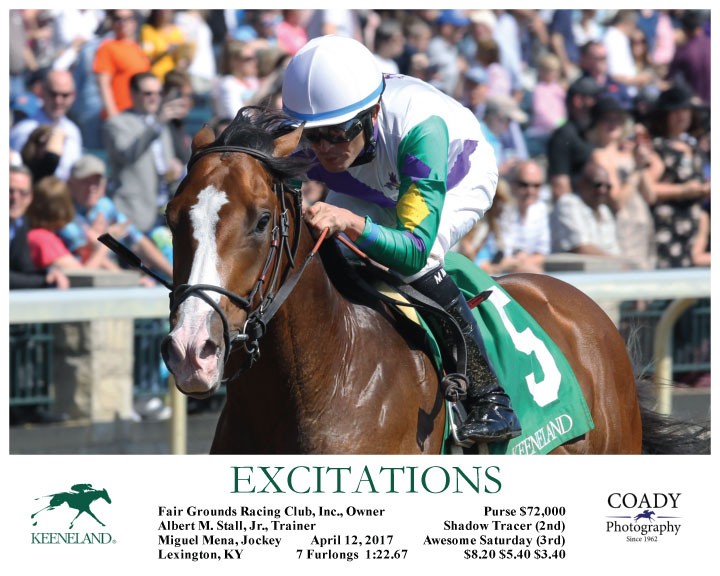 EXCITATIONS - 041217 - Race 06 - Inside Finish