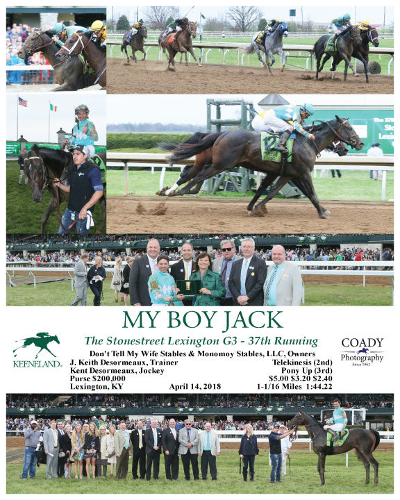 MY BOY JACK - 041418 - Race 09 - KEE
