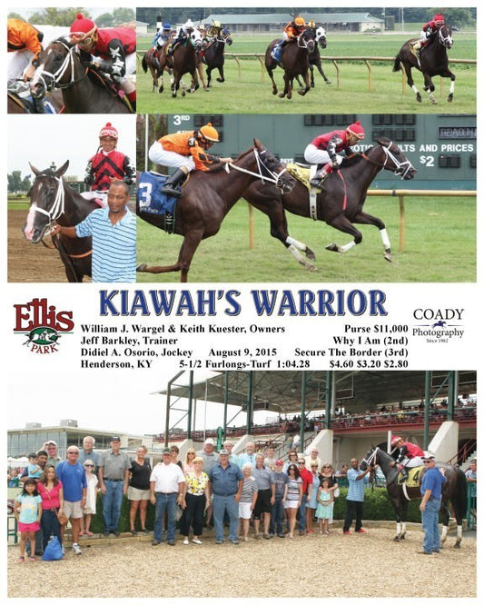 Kiawah's Warrior - 080915 - Race 01 - ELP