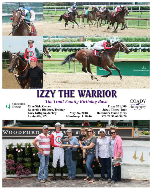 IZZY THE WARRIOR - 052618 - Race 04 - CD - Group