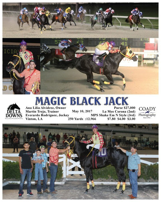MAGIC BLACK JACK - 051017 - Race 06 - DED