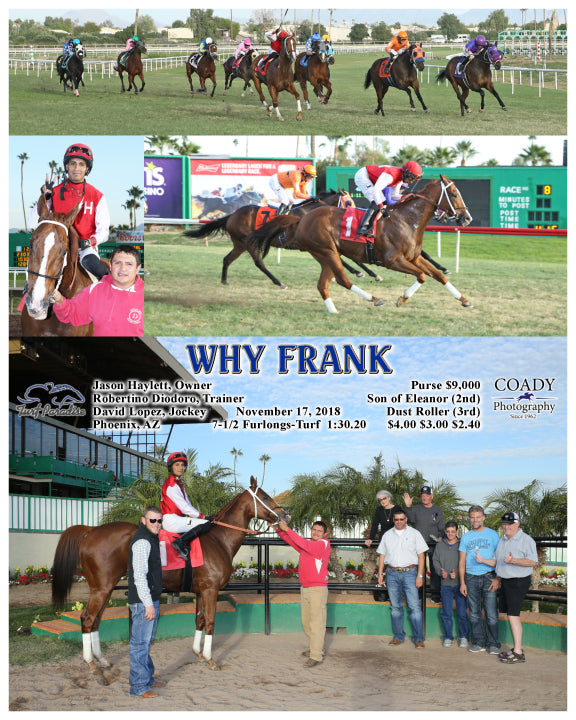 WHY FRANK - 111718 - Race 08 - TUP