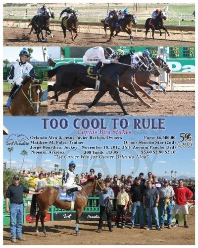 Too Cool To Rule - 111812 - Race 01 - TUP
