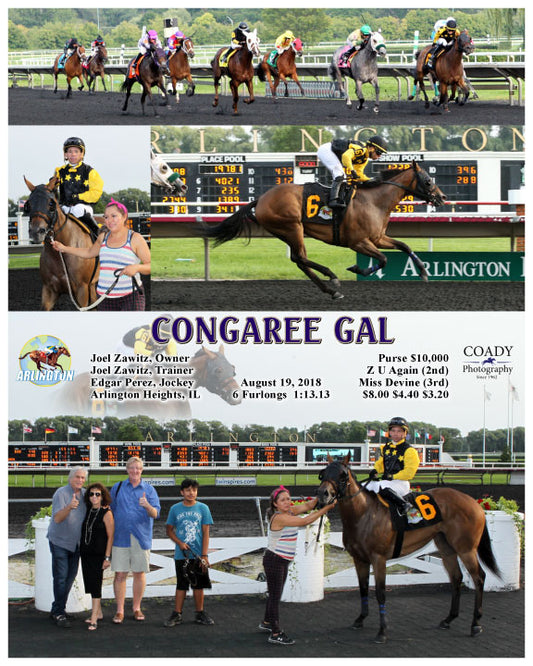 CONGAREE GAL - 081918 - Race 08 - AP