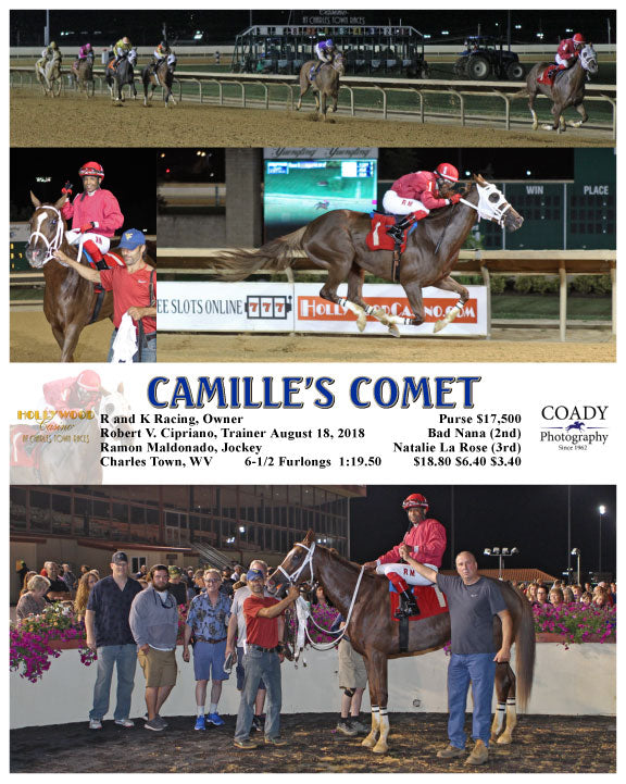 CAMILLE'S COMET - 081818 - Race 05 - CT