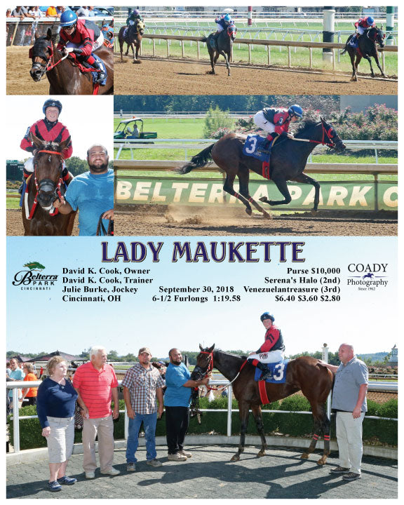 LADY MAUKETTE - 093018 - Race 02 - BTP