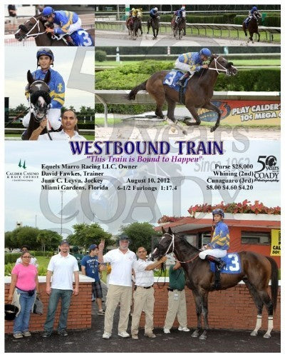 WESTBOUND TRAIN - 081012 - Race 11