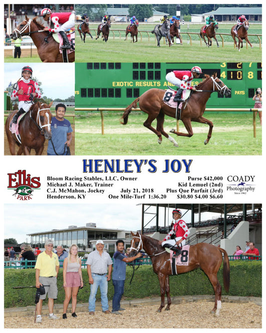 HENLEY'S JOY - 072118 - Race 09 - ELP