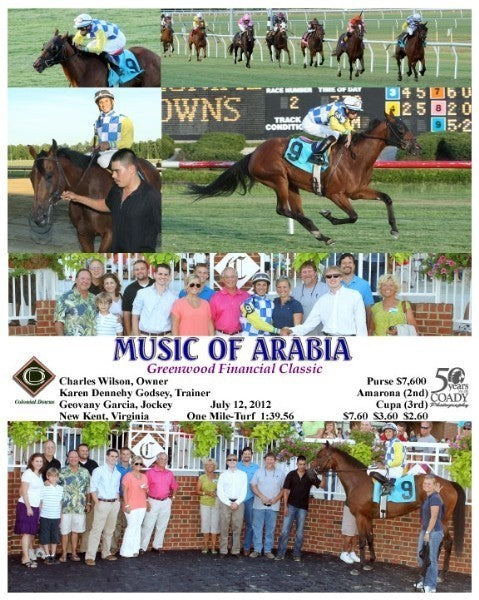 MUSIC OF ARABIA - 071212 - Race 02