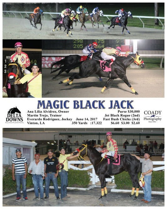 MAGIC BLACK JACK - 061417 - Race 09 - DED