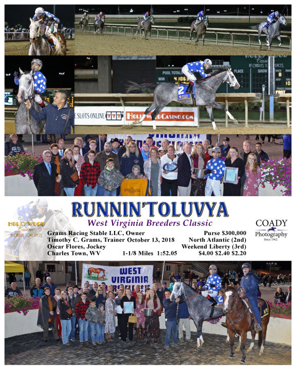 RUNNIN'TOLUVYA - 101318 - Race 08 - CT