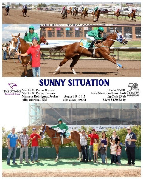 Sunny Situation - 081012 - Race 03