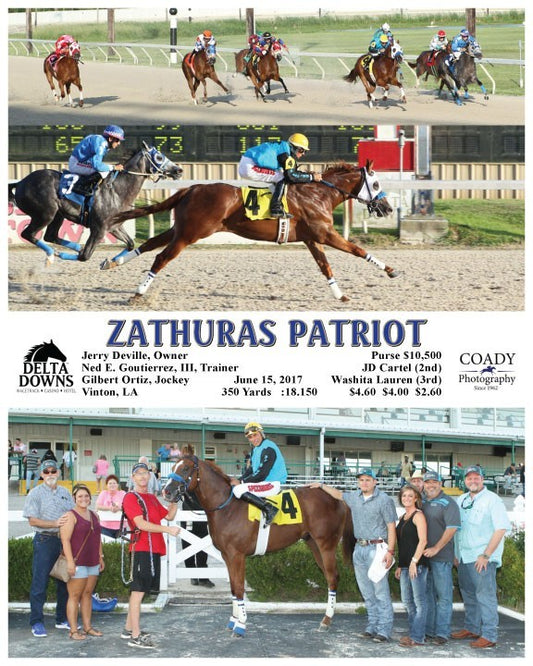 ZATHURAS PATRIOT - 061517 - Race 03 - DED