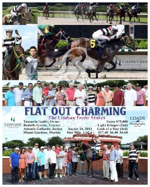 FLAT OUT CHARMING - 082413 - Race 06 - CRC