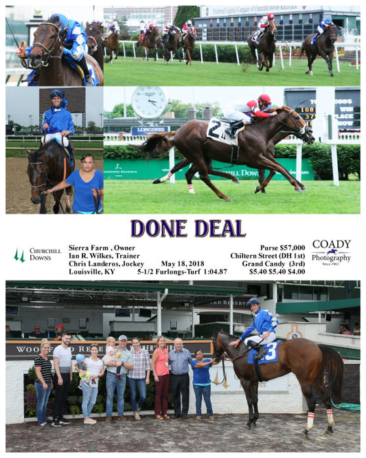 DONE DEAL  - 051818 - Race 10 - CD