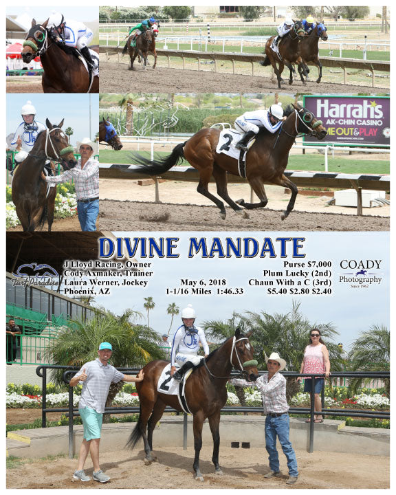 DIVINE MANDATE - 050618 - Race 01 - TUP